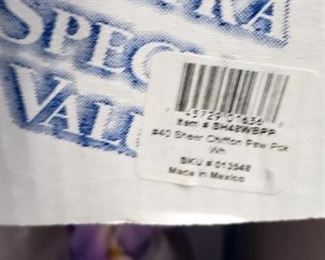 12 Pc. Florist Quality Sheer Chiffon Pew Box Pack New in Box    $50