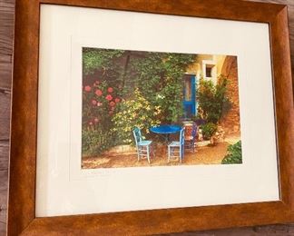 Patio seating art $24.99