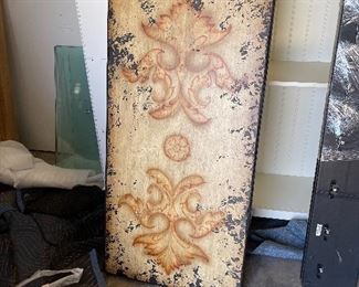 Ladlows wall art with iron hanging $49.99