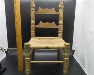 Wood Doll Chair