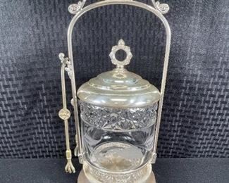 Antique Castor Pickle Jar