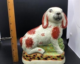 Staffordshire Rabbit Figurine