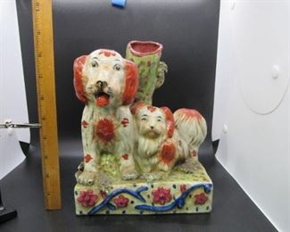 Staffordshire Dog Spill Vase