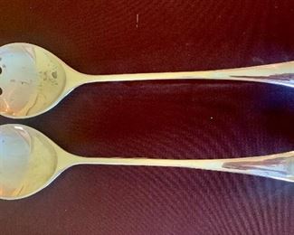 #1089A  - Vintage Dansk Japan salad fork and spoon serving set - $18