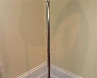 #1507B - 60” Brass look floor lamp (as is) - $15