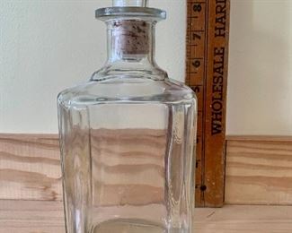 #1804F - Glass wine decanter - $5