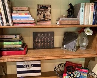 Book ad shelf décor