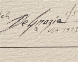 Artist DeGrazia - 1973