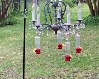 Hummingbird feeders