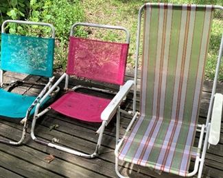 Beach chairs
