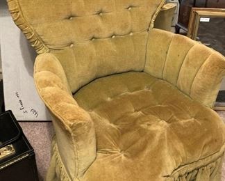 Vintage bedroom chair