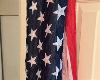 USA flag fabric