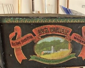 Vintage Jack Daniels tin box