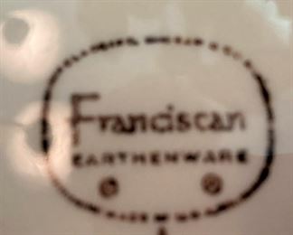 Franciscan Earthenware