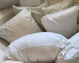 Tub of pillows