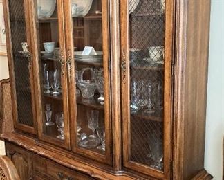 Large china cabinet for storage & display