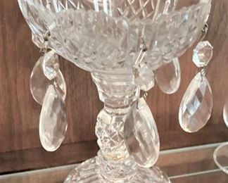 One of two candle holders