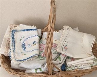 Vintage linens