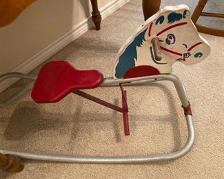 Vintage rocking horse