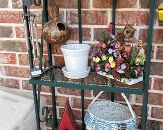 Patio shelf