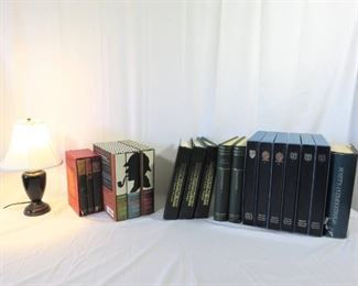 Lord of the Rings 3-volume set and Sherlock Holmes box sets and stamp collections