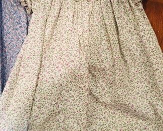 Precious Vintage Smocked Dress with Smocked Sleeves