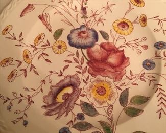 36 Pc Set of Hand Painted Under Glaze “ Mayflower” Vernon Kilns
Made in USA
Chintz