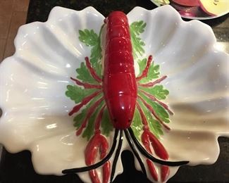 Great Handmade Crawfish Dish
Also Handmade & Painted by
Ms Shirley