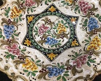 Stunning Ceramiche Franceshini
Platter
