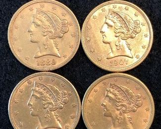 Gold $5 Coins