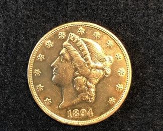 1894 $10 Gold Piece Coin