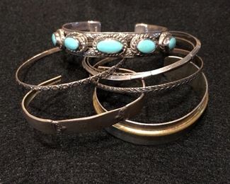 Sterling bracelets