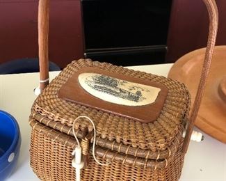 Nantucket basket purse 