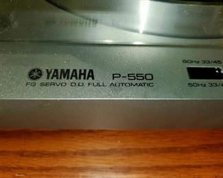 Yamaha, P550, Turntable 