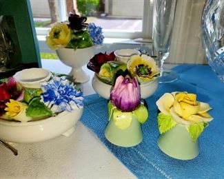 Radnor,  porcelain flowers 