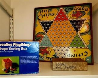 Vintage, Chinese Checkers 