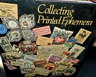 Collecting printed Ephemera 