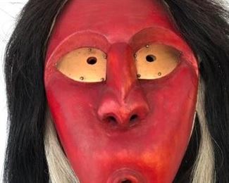 Iroquois False Face Mask Dave Jimerson