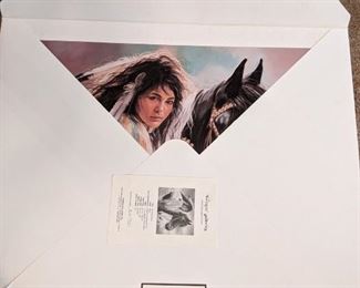 Unframed print with COA