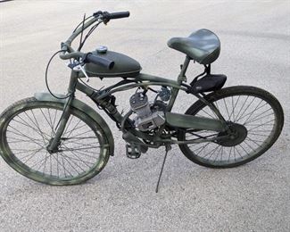 Motorized Huffy bike.  Used to run, but now needs some work.  Asking $120.