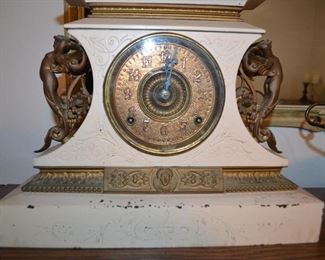 Antique Clock by Ansonia Clock Co.