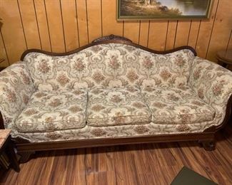 	#13	Antique Duncan Phyfe sofa 79"L	 $150.00 		