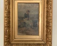 Old Oil on Canvas