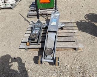 OTC 10 Ton Floor Jack And Pittsburgh 3 Ton Jack