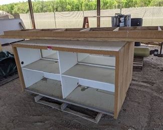 12Ft x 26" Cabinet Section With Base and Countertop