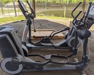 (2) Lifetime Fitness 95X Elliptical Machines