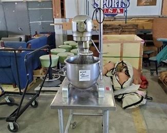 Hobart Mixer With Equipment Stand A-200D