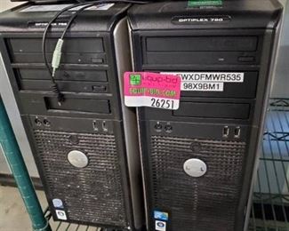 (2) Dell CPUs