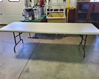 8ft Folding Table