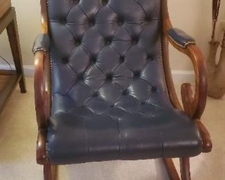 Chesterfield Style Leather Chairs